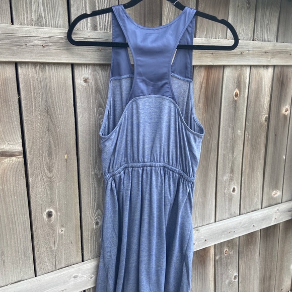 Blue Razor Back Dress - Picture 7 of 7